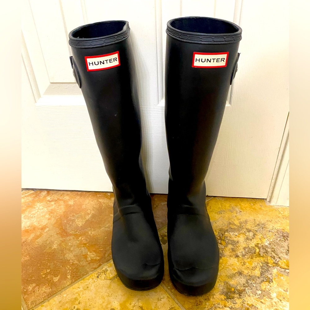Black Hunter Rain boots